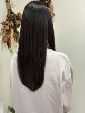 シュウ 安城店(Shu) ロングレイヤー×ラベンダーカラー