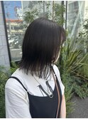 ナチュラル外ハネパーマ