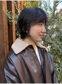 ショートボブ×ニュアンスパーマ
