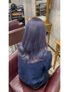 シェノン 近鉄奈良店(CHAINON) ぷるっと透明感のあるラベンダーグレージュ