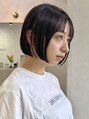 アビー(ABBEY)&nbsp;ボブ/前下がりボブ/内巻きラブ/ミニボブ/顎ラインボブ/黒髪ボブ