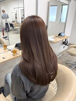ファンド 千葉(fand)&nbsp;イメチェン前髪ベージュ艶ロング