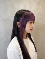 ジールサロン つくば本店&nbsp;インナーカラー×ロング/10代20代30代