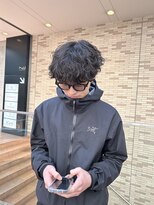 アドレスサーティーン(Address13)&nbsp;波巻きシャドウ[大阪/梅田/メンズパーマ]