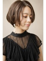 ヘアーループセラデザインワークス(Hair ruup Sela design works)&nbsp;丸みショートボブ