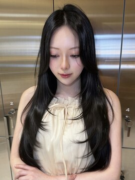 ルームバイシー 新宿(Loom. by Sea) レイヤー×グレージュ/髪質改善/ミルクブラウン/新宿