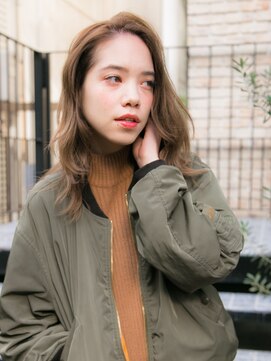 リリアン 表参道(relian) ベージュカラーで透明感のあるカラーに☆relian