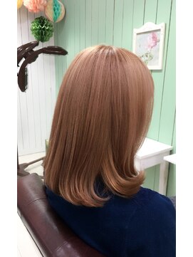パワーオブヘアーセイカ(Power of Hair Seika) ほんのりピンクベージュカラー♪