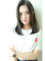 シエナ(CIENA) 【CIENA】ナチュラルストレートの透明感グレージュ☆@吉澤