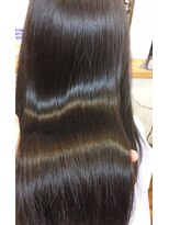 トリート(TREAT)&nbsp;艶髪ヘッドスパを受けられたお客様へア