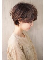 オウル(Owll)&nbsp;【Owll】大人ひし形ショート　ブラウンベージュ