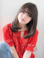 ルティア 池袋(Lutia)&nbsp;厚めバング　グレージュ