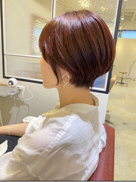 ニルス(nils) ピンクブラウンショート nils 妙典