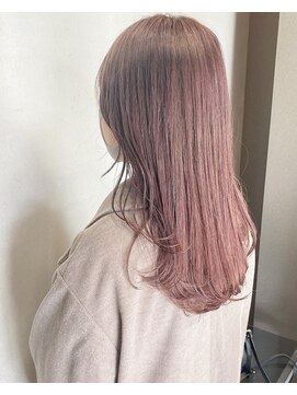 フィオーレ ヘアデザイン(FIORE hair design) ダブルカラー/ピンクベージュ