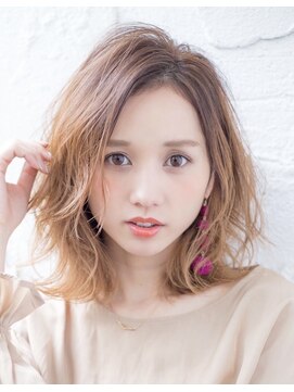 ロンドプロフィール 浦和(Lond profil) 【Lond 橋本】ふんわりカールの愛されミディアム