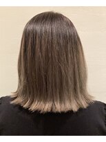 ナチュラルサロン ヌース(natural salon Nous) 切りっぱなし外はねボブ