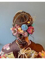 美容室ブラッシュアップ&nbsp;2022成人式/アップ/着付け