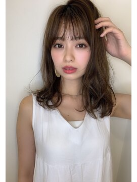 アールサロン 名駅(Rr SALON) シースルーカラーで透明感と柔らかさ抜群のミディアム