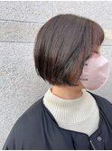 グレージュショートボブ