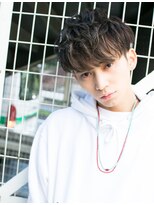 アントワープトーキョー(antwerp TOKYO)&nbsp;『力石サトシ』波巻き束感ショートツーブロックマッシュ