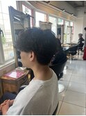 波巻きスパイラルパーマ　波巻きパーマ　スパイラルパーマ