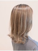 似合わせカット×ベージュブラウン