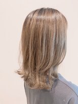 ニシオギ ヴォイス 西荻窪店(nishiogi voice)&nbsp;似合わせカット×ベージュブラウン