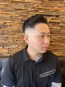 バリチョキ 五香店(BARI CHOKI) フェード七三スタイル