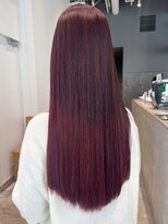 アイティーバイアルバム 下北沢店(IT by ALBUM)&nbsp;カシスグラデーションロング_マチルダボブ_ba460031