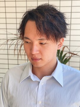 スウェル 船橋店(Swell) ハイライト/マッシュパーマ/ウルフ/波巻き/メンズ