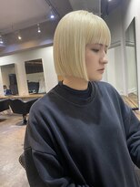 ソイ 下北沢(soi)&nbsp;抜きっぱなしハイトーンボブ