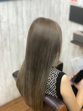 リスタ(Resta) 【Resta】くびレイヤーショートミディアム前髪ミルクティーボブ