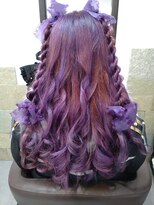 シュモレアズ 北習志野(shumore az)&nbsp;派手髪☆ハーフ編み込みツイン