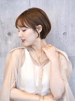 アイスバーグ(eyesburg)&nbsp;前下がりショートボブ似合わせ小顔カット髪質改善シアカラー