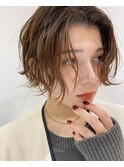 波巻きショートボブ【八王子】