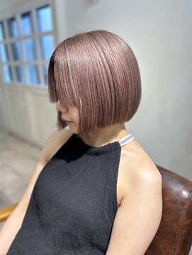 グロウ 恵比寿(grow) pink beige bob