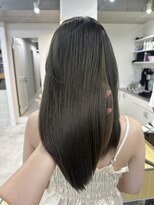 ディジョン(Dijon)&nbsp;韓国顔まわりレイヤーカットグレージュオリーブベージュブラウン