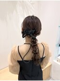 ヘアセット/編みおろし【アヤネ】