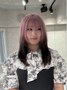 ハイプ(HYPE) 【藤沢横浜】ウルフレイヤー/ルーツカラー(ピンク×ブラウン)