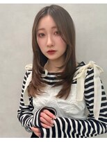 エジョン 幡ヶ谷店(Aejon)&nbsp;イメチェン/似合わせカット/フルバング/レッドブラウン/新宿