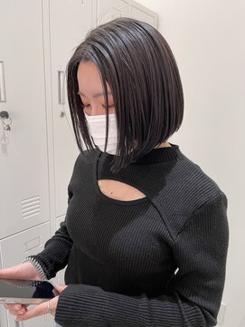 ジーナ 福岡藤崎(Zina) [Zina福岡藤崎]髪質改善/ワンレン/韓国ヘア/前髪/顔周り