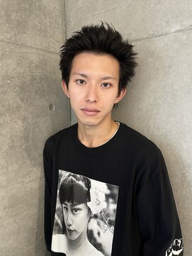 オーオシカシカスペース(OOO YY Space) スパイキーショート/束感/メンズヘア