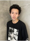 スパイキーショート/束感/メンズヘア