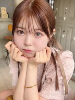 ミミバイカシュカシュ(mimi by cache cache)&nbsp;ヘアセットカチモリヘアぱっつん前髪