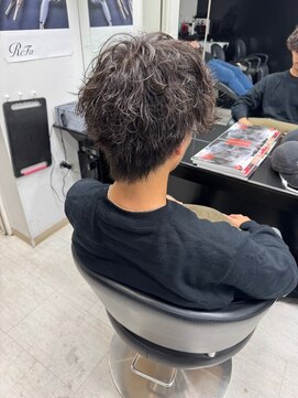 アイズ 本厚木(AIZU) メンズパーマ スパイラル