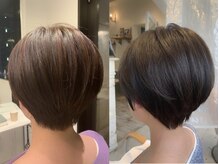 《大人ハイライト/白髪ぼかし》白髪を活かし彩ります＊