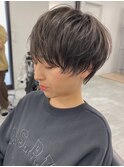 柔らか☆コンパクトショート　チョコレートグレージュ