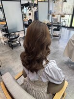 マルクヘアケア(MALQ HAIR CARE)&nbsp;くびれ巻きをパーマで実現