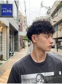 メンズパーマフェードバーバーツイスト理容室カット
