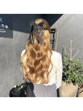 ナナ バイ ピケ(nana by pique) お呼ばれヘアセット